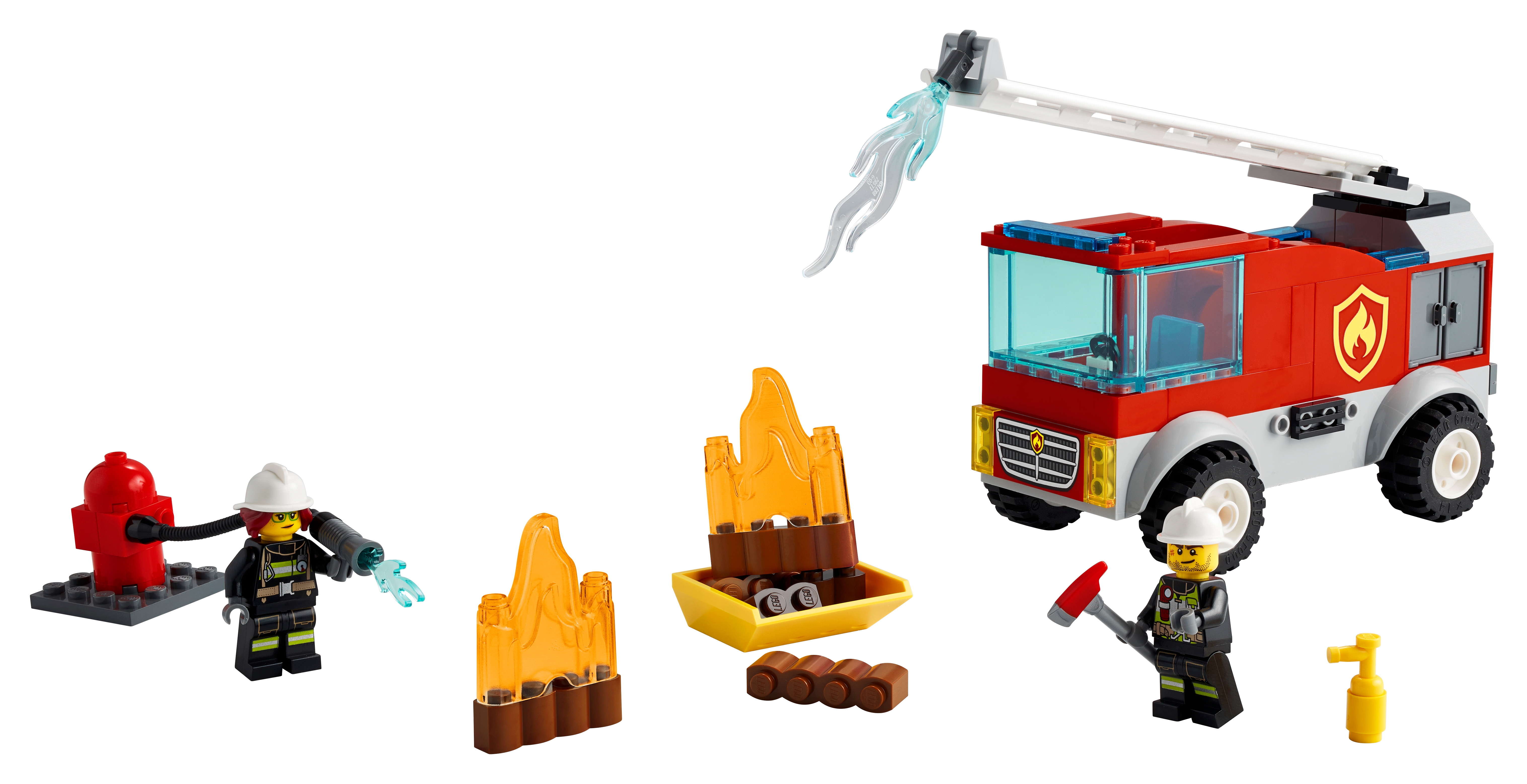LEGO set 60280-1 Fire Ladder Truck - Image 1