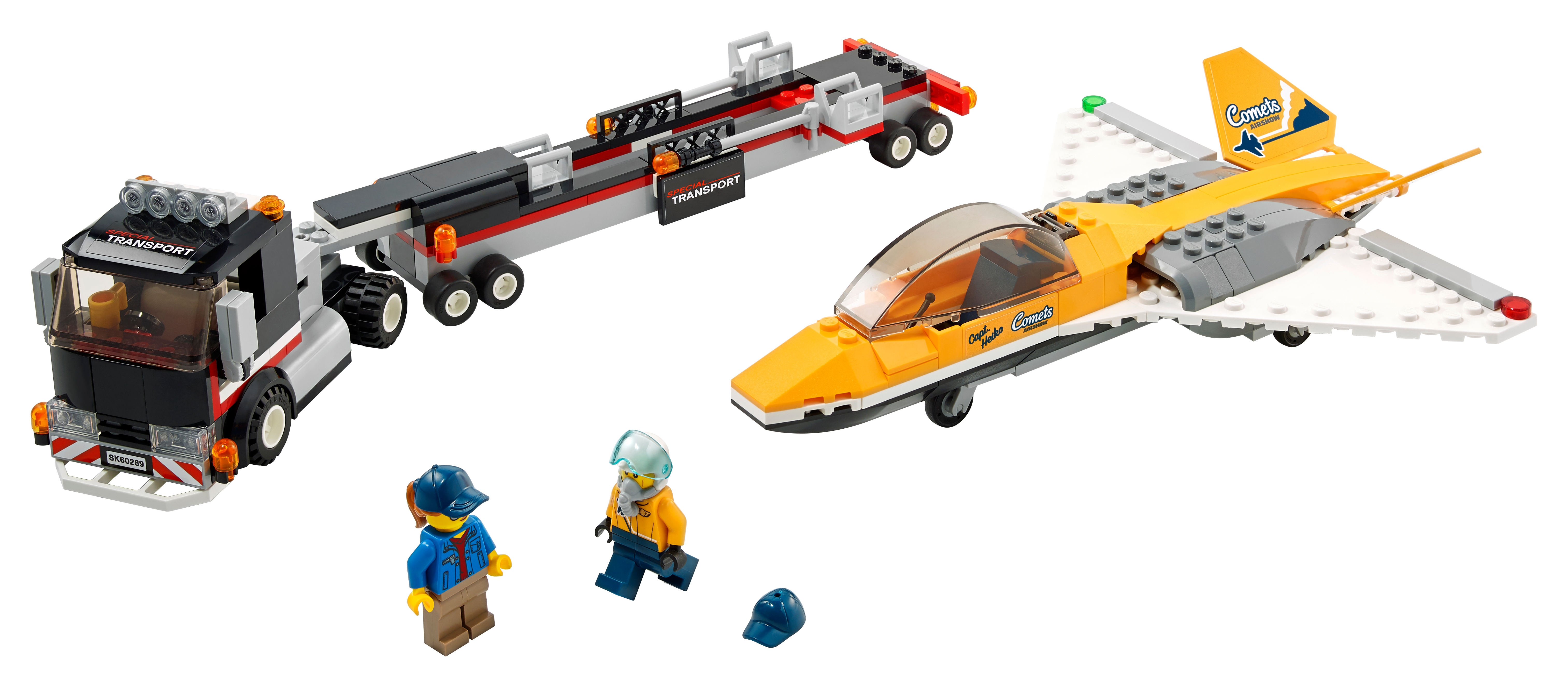 LEGO set 60289-1 Airshow Jet Transporter - Image 1