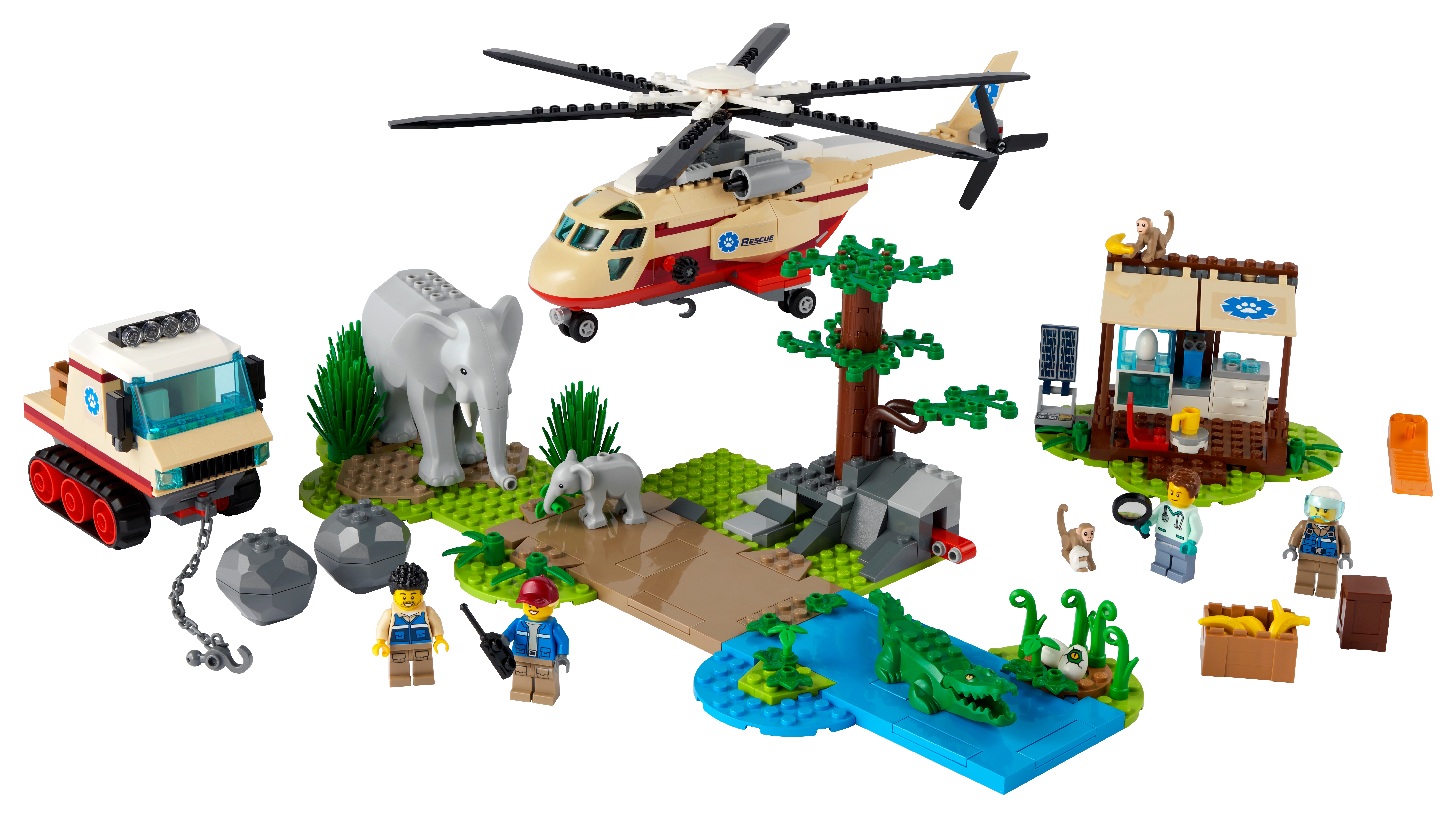 LEGO set 60302-1 Wildlife Rescue Operation - Image 1