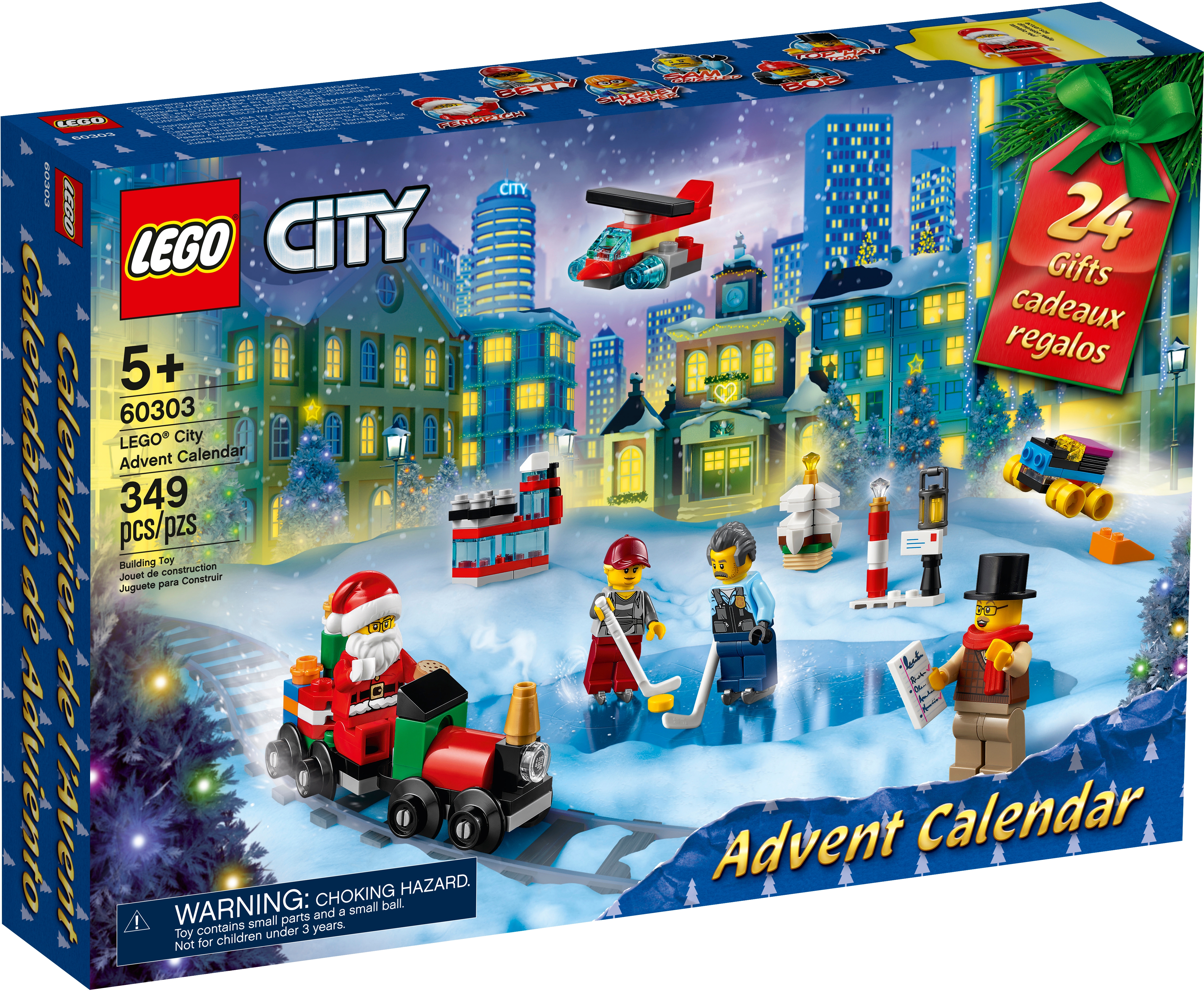 LEGO set 60303-1 City Advent Calendar 2021 - Image 1