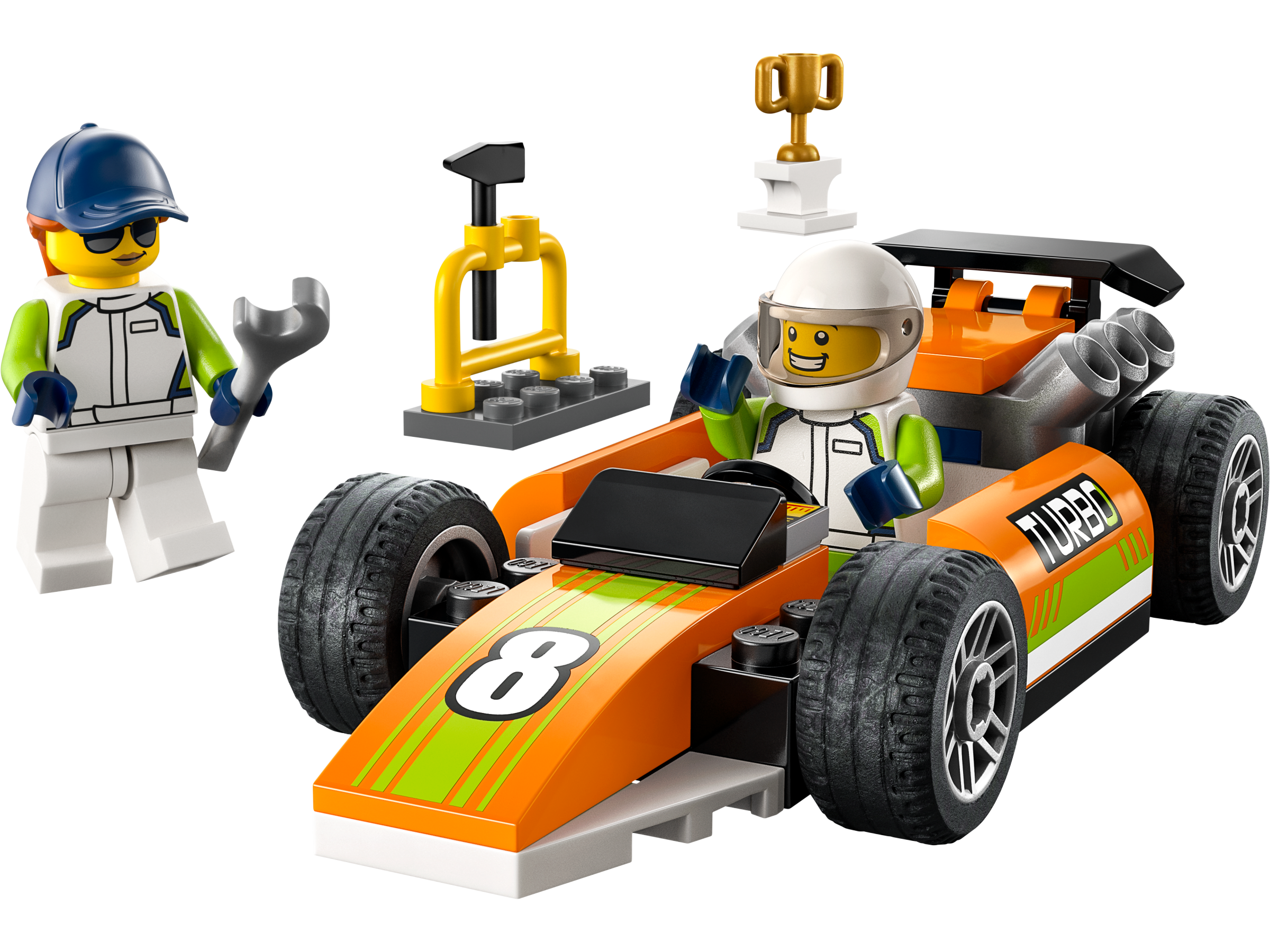 LEGO set 60322-1 Race Car - Image 1
