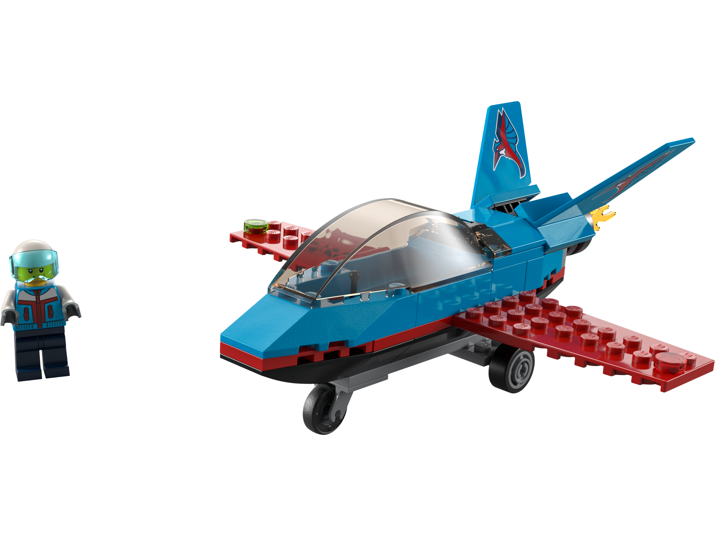 LEGO set 60323-1 Stunt Plane - Image 1
