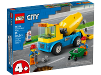 LEGO set 60325-1 Cement Mixer Truck - Image 2