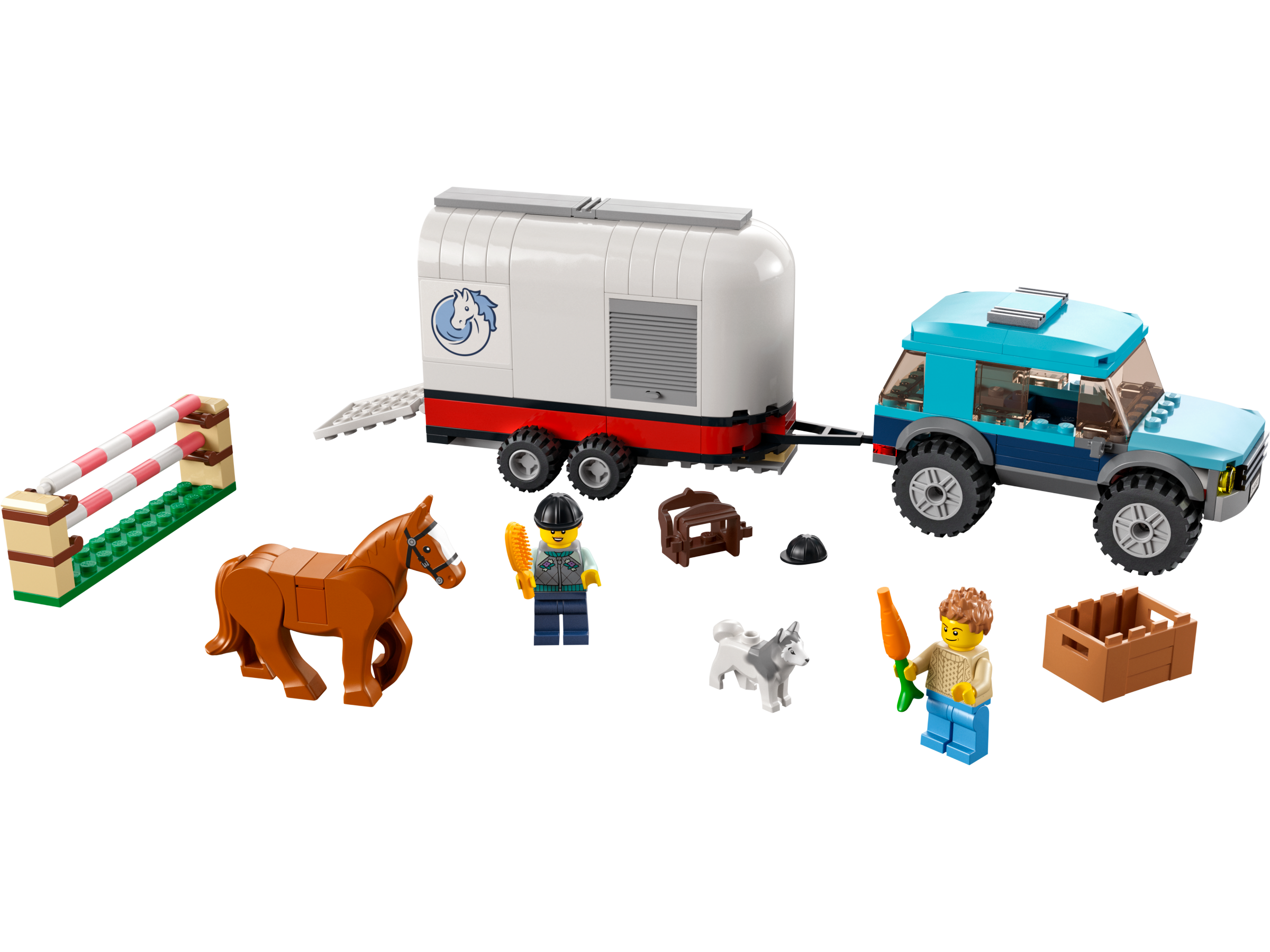 LEGO set 60327-1 Horse Transporter - Image 1