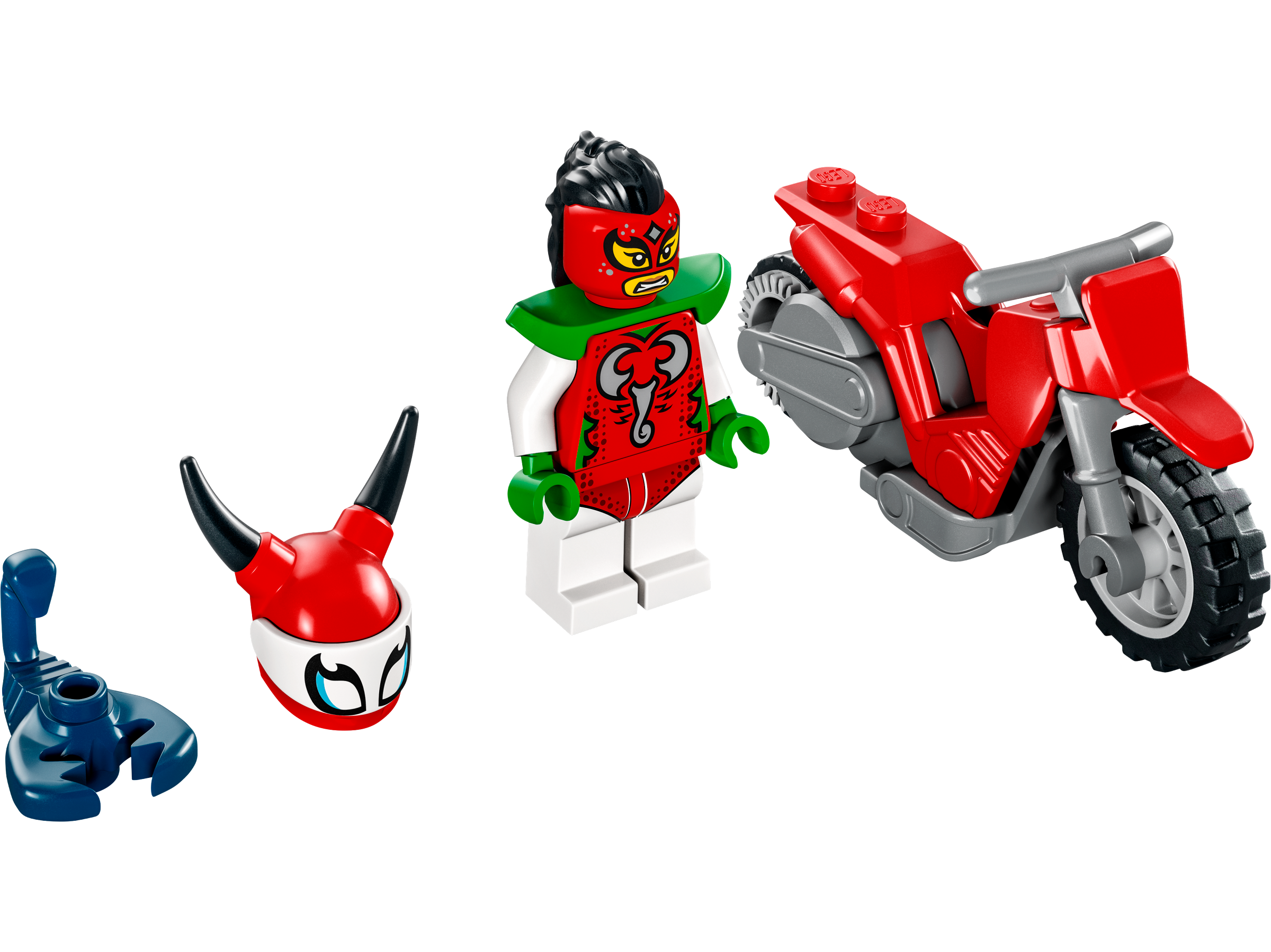 LEGO set 60332-1 Reckless Scorpion Stunt Bike - Image 1