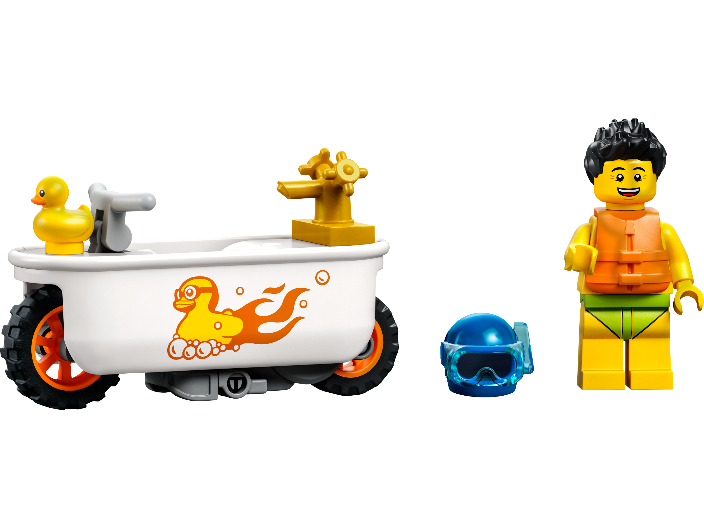 LEGO set 60333-1 Bathtub Stunt Bike - Image 1