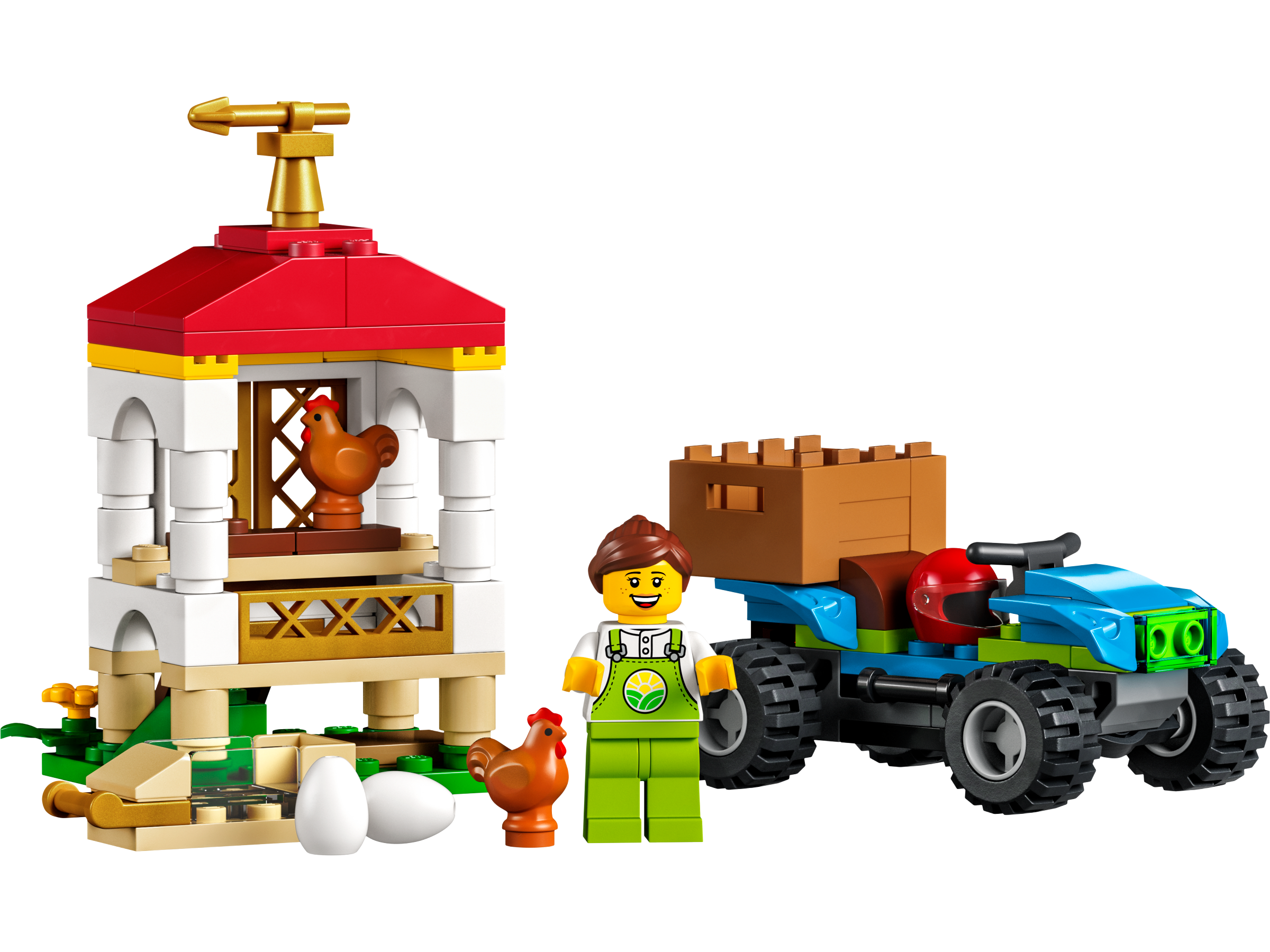 LEGO set 60344-1 Chicken Henhouse - Image 1