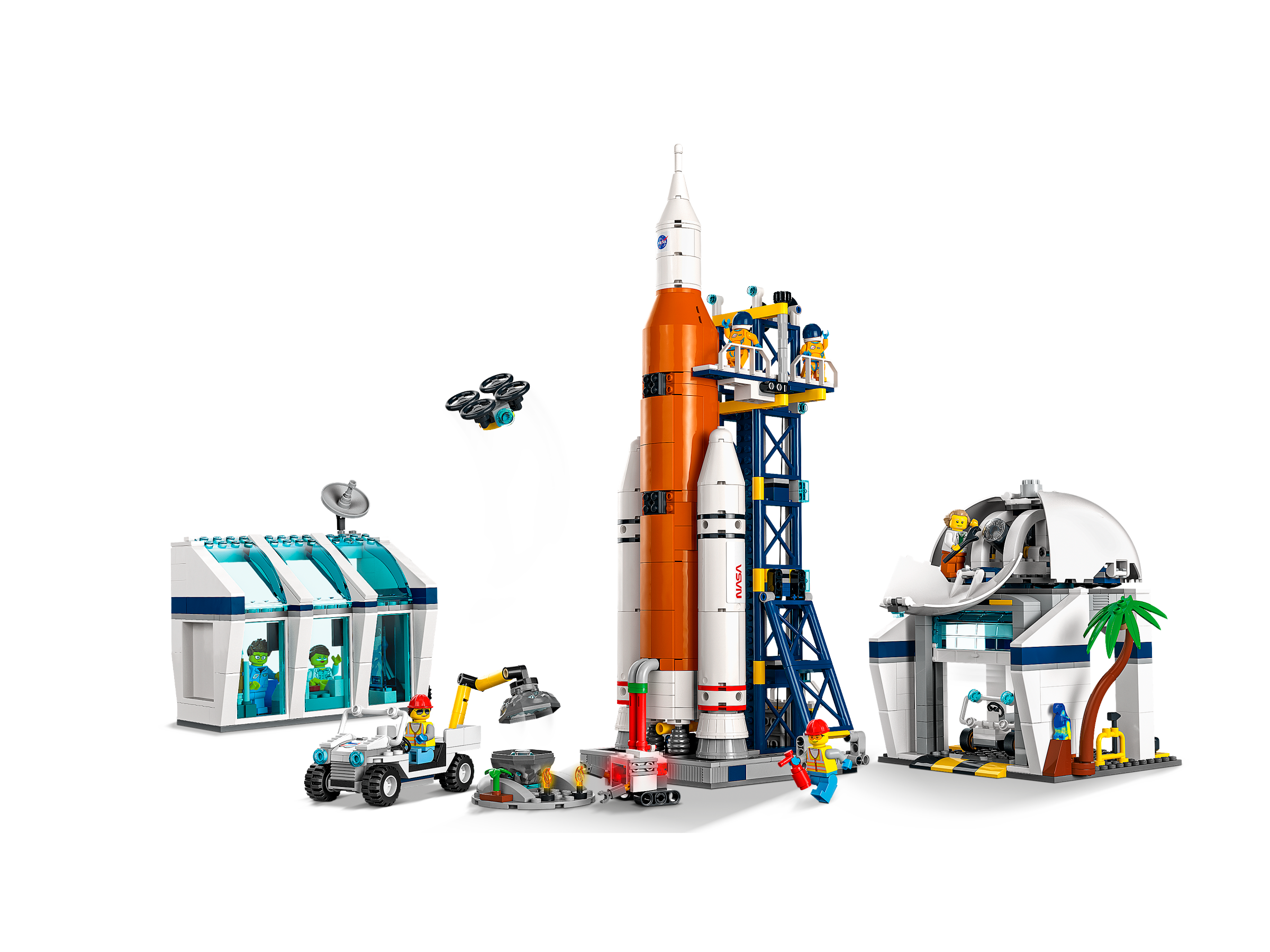 LEGO set 60351-1 Rocket Launch Center - Image 1