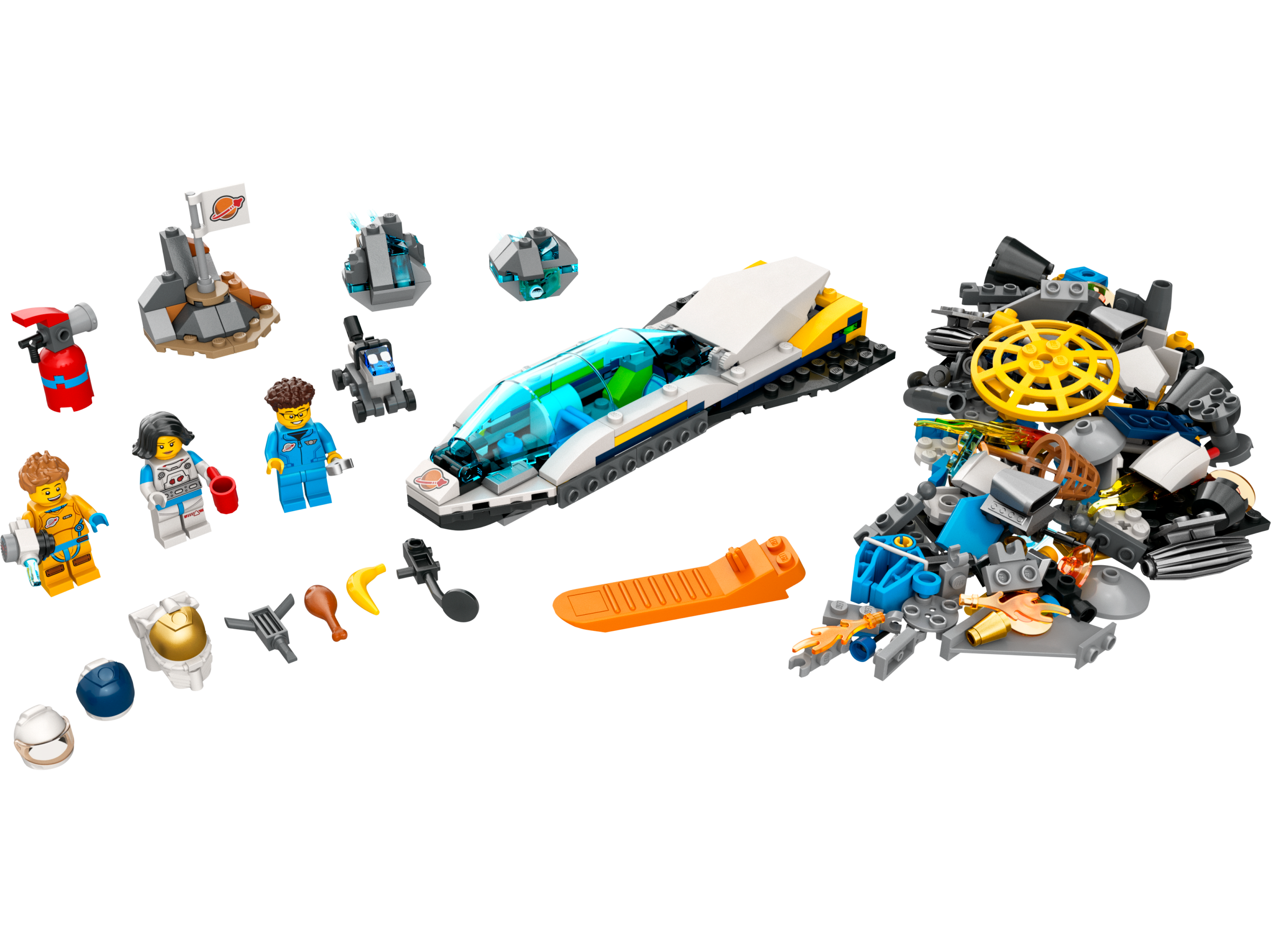 LEGO set 60354-1 Mars Spacecraft Exploration Missions - Image 1