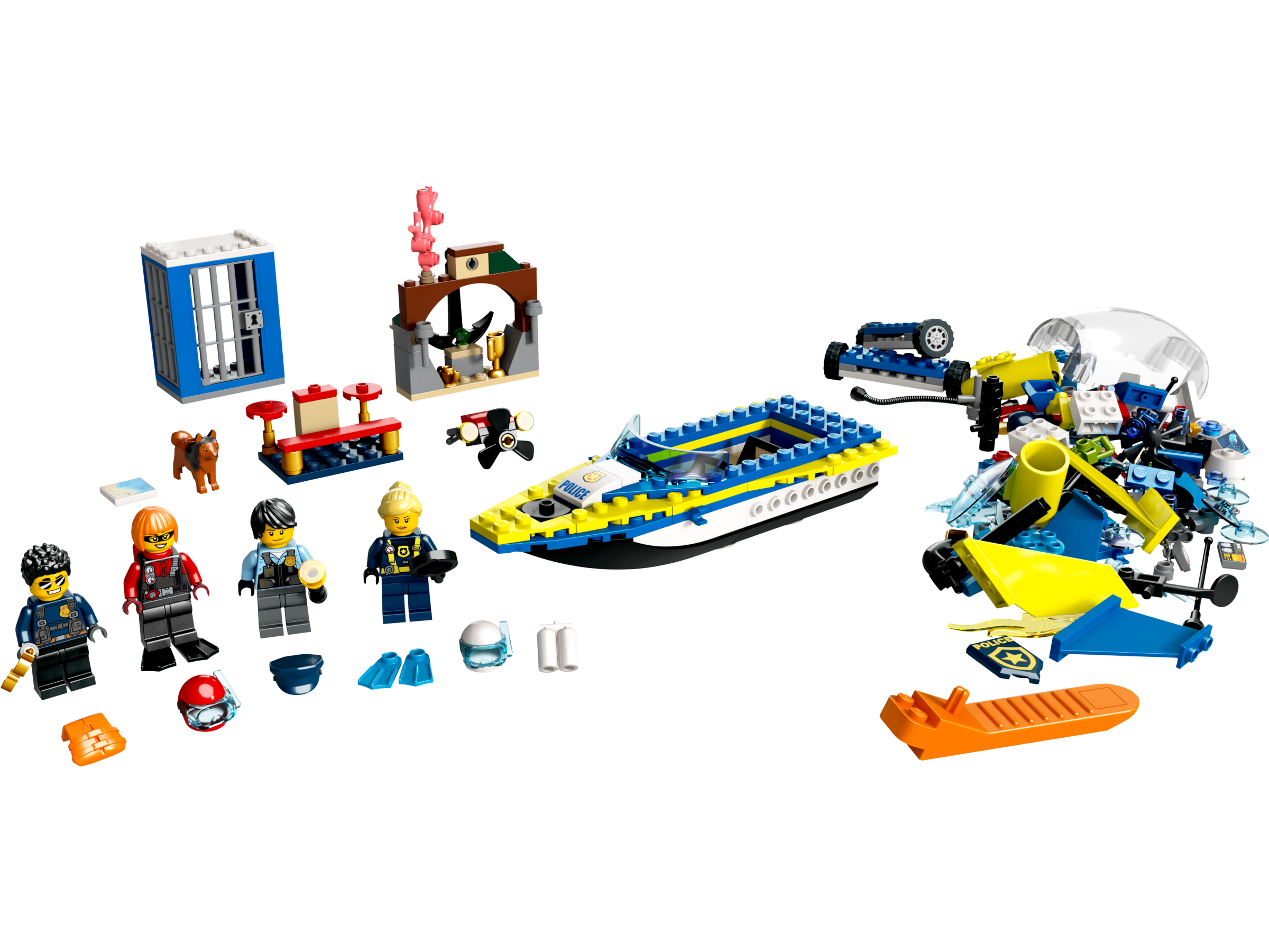 LEGO set 60355-1 Water Police Detective Missions - Image 1