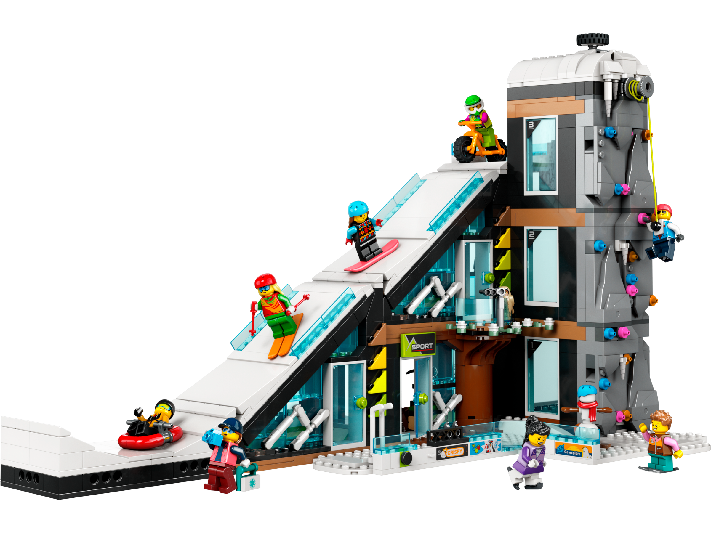 LEGO set 60366-1 Ski and Climbing Center - Image 1