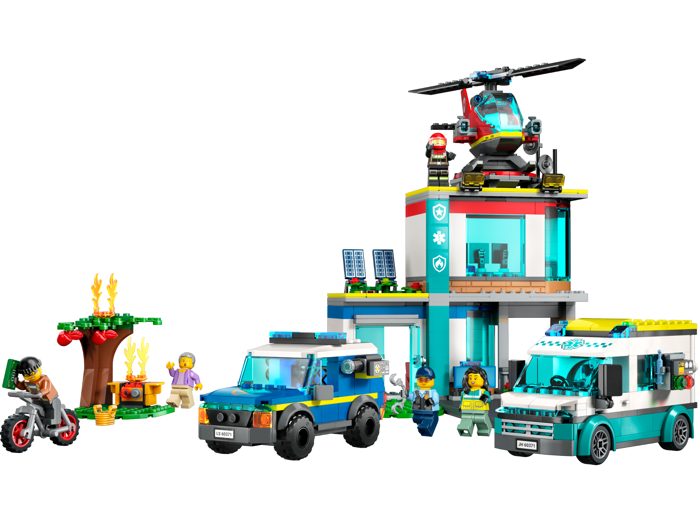 LEGO set 60371-1 Emergency Vehicles HQ - Image 1