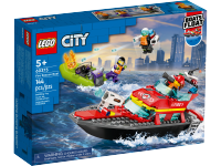 LEGO set 60373-1 Fire Rescue Boat - Image 2
