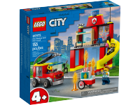 LEGO set 60375-1 Fire Station and Fire Truck - Image 2