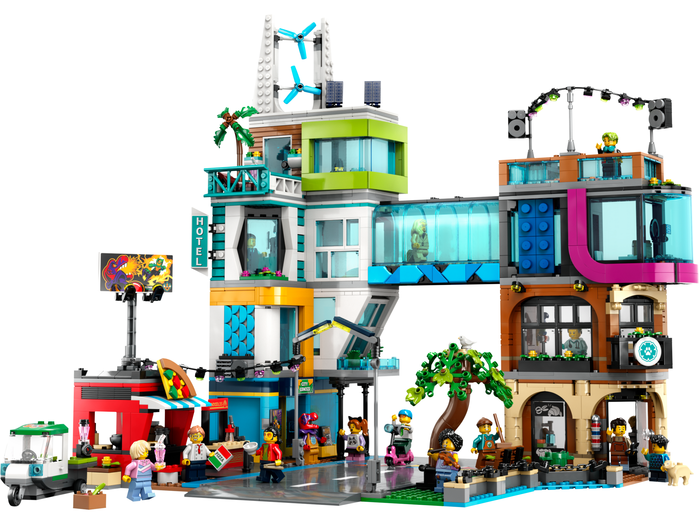 LEGO set 60380-1 Downtown - Image 1