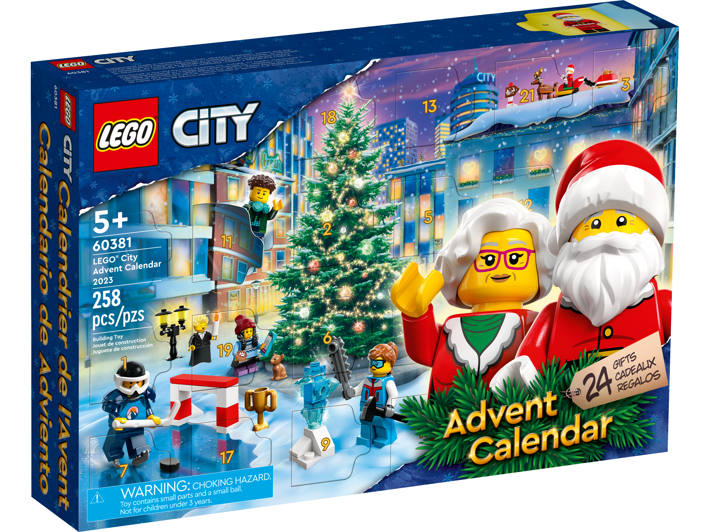 LEGO set 60381-1 City Advent Calendar 2023 - Image 1