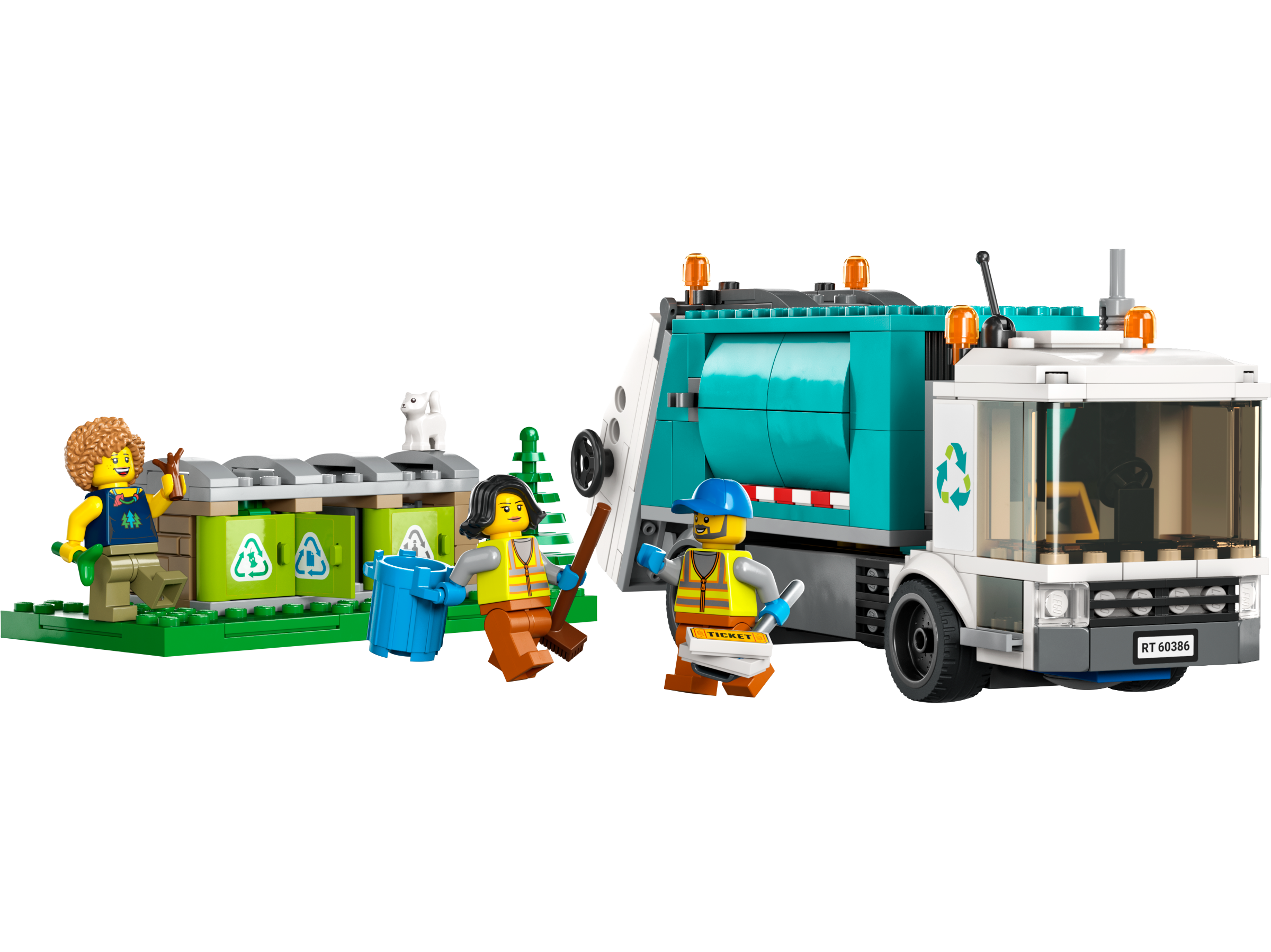 LEGO set 60386-1 Recycling Truck - Image 1