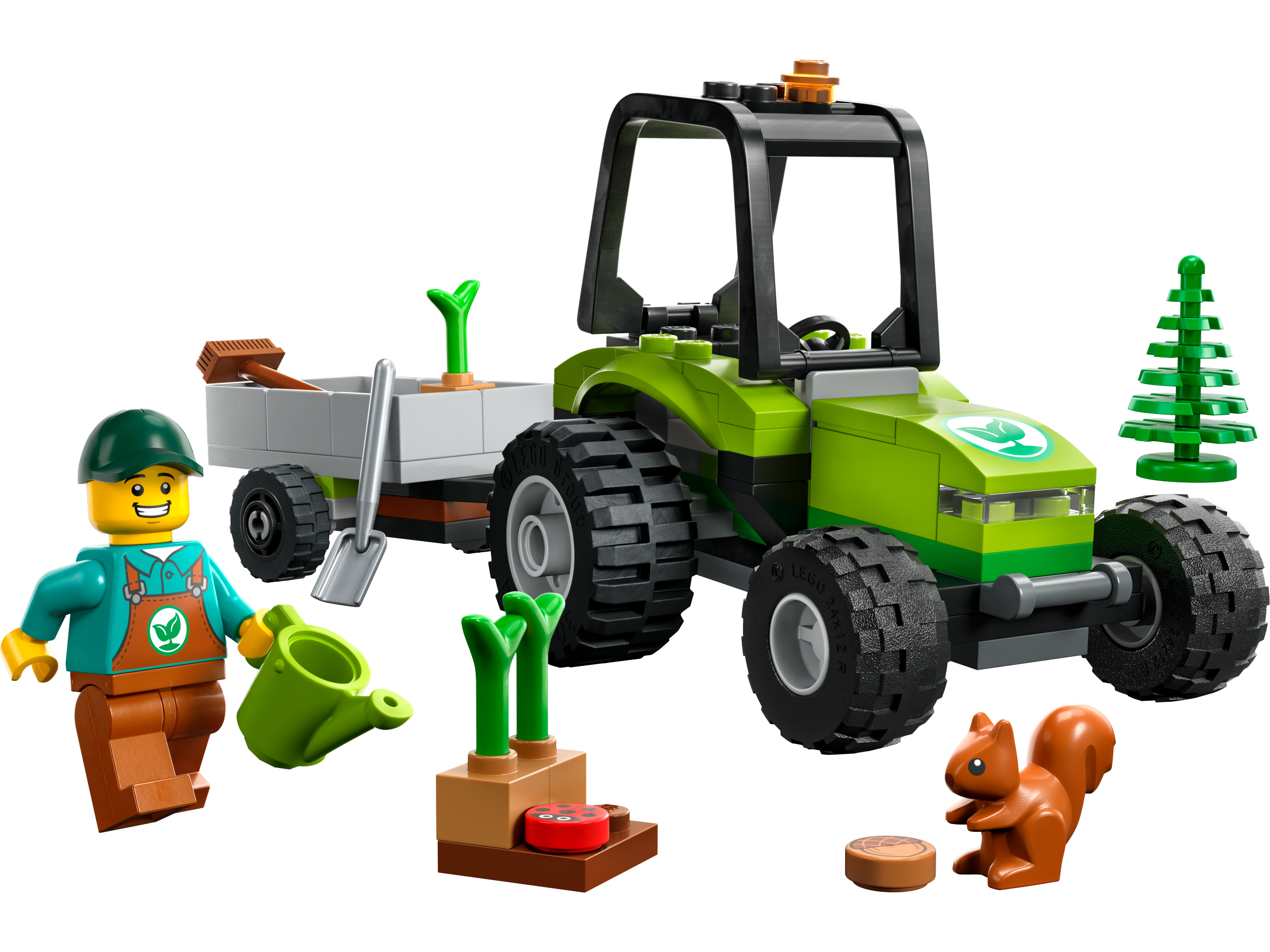 LEGO set 60390-1 Park Tractor - Image 1