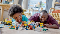 LEGO set 60391-1 Construction Trucks and Wrecking Ball Crane - Image 8