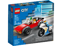 LEGO set 60392-1 Police Bike Car Chase - Image 2