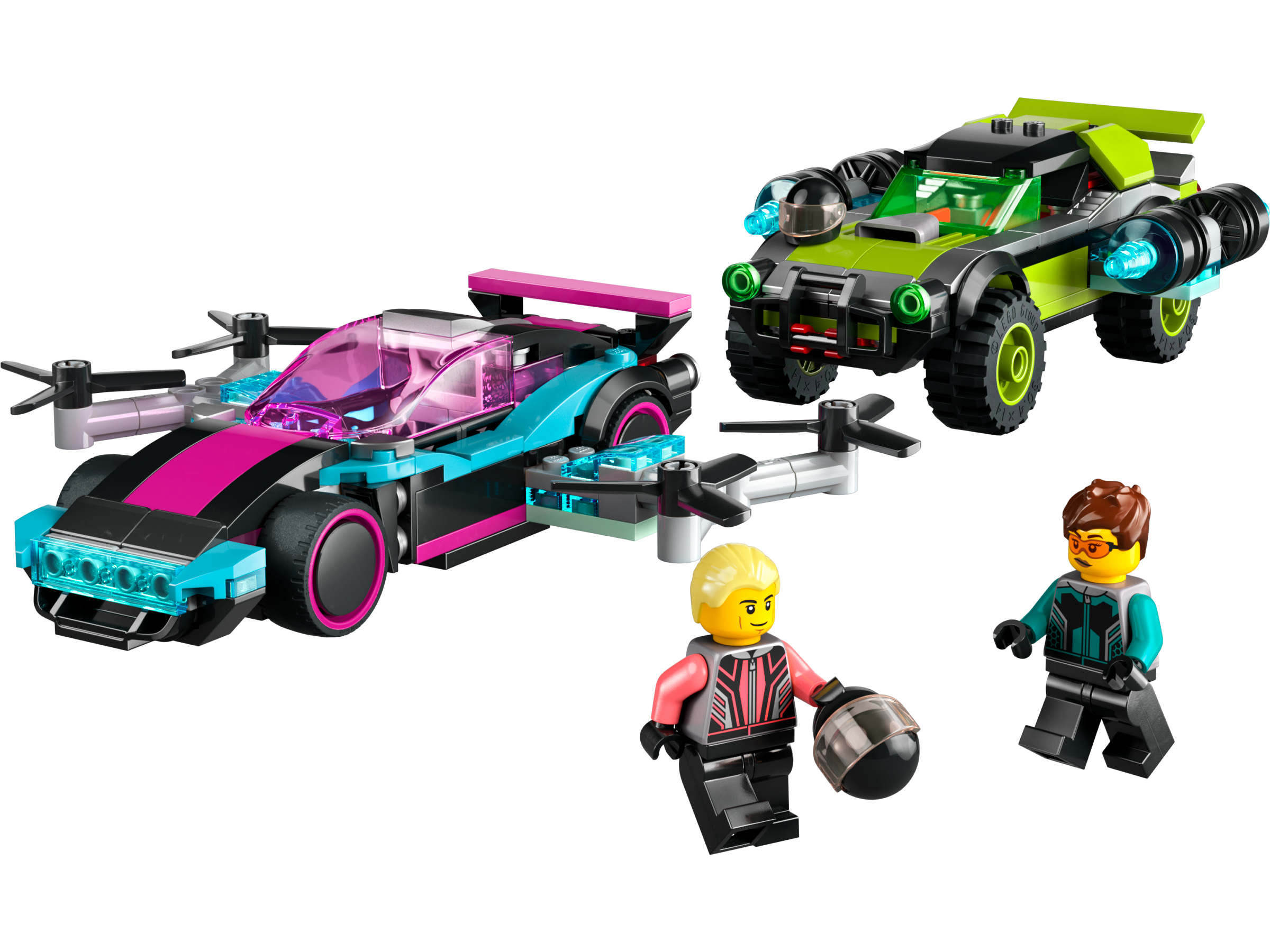 LEGO set 60396-1 Modified Race Cars - Image 1