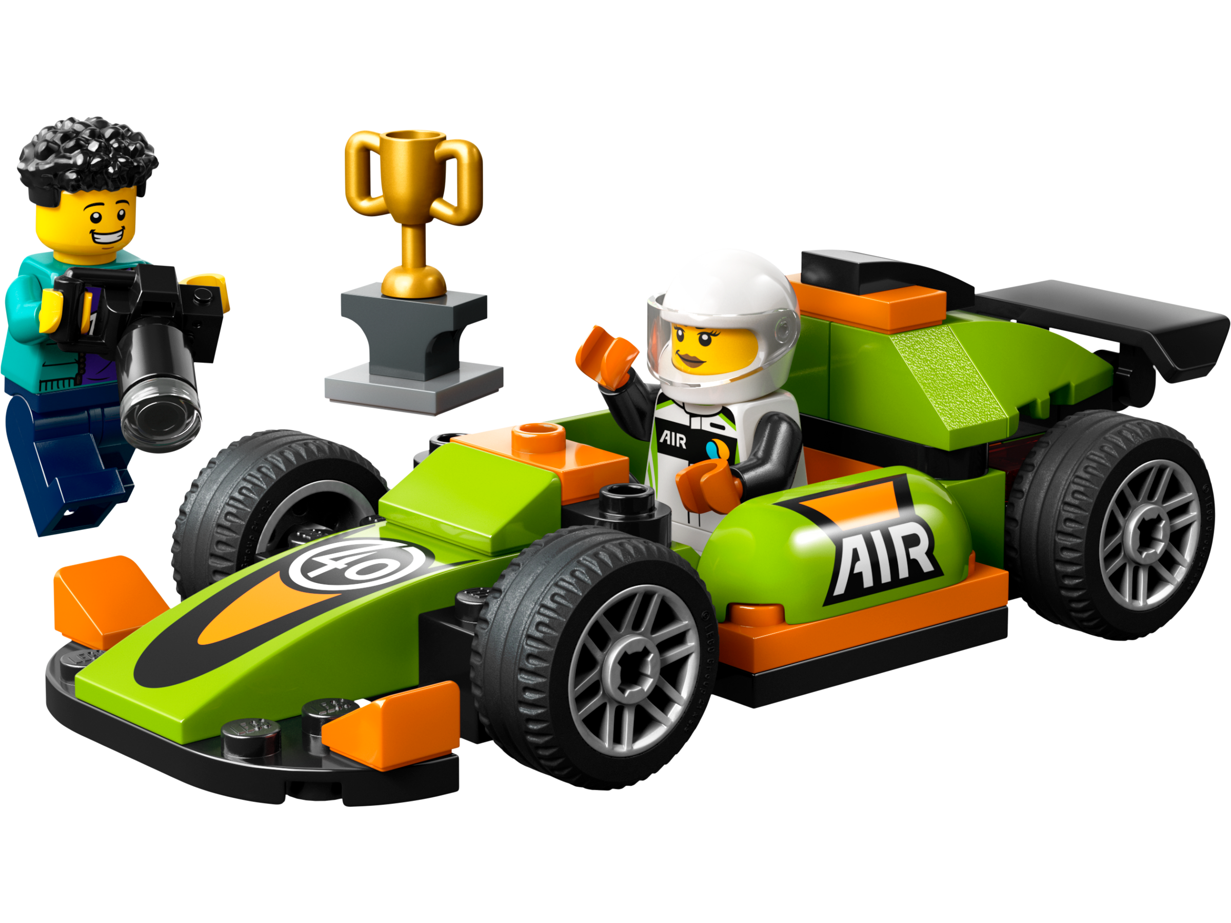 LEGO set 60399-1 Green Race Car - Image 1