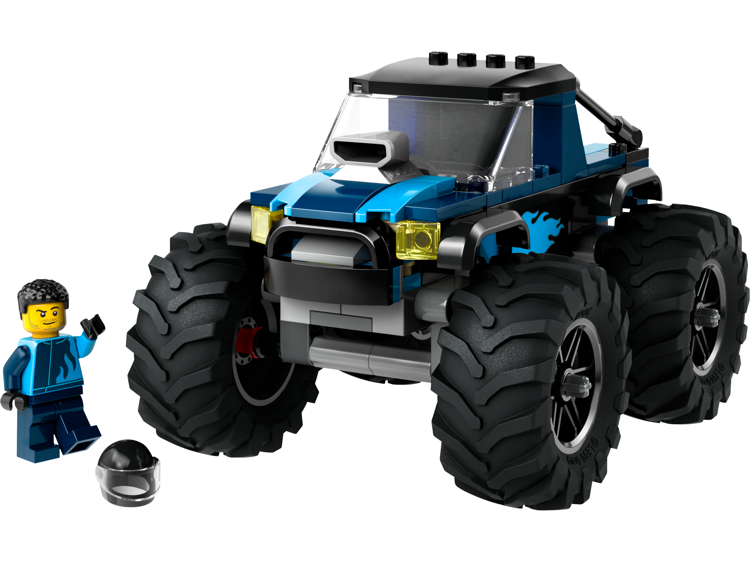 LEGO set 60402-1 Blue Monster Truck - Image 1