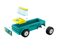 LEGO set 60403-1 Emergency Ambulance and Snowboarder - Image 4