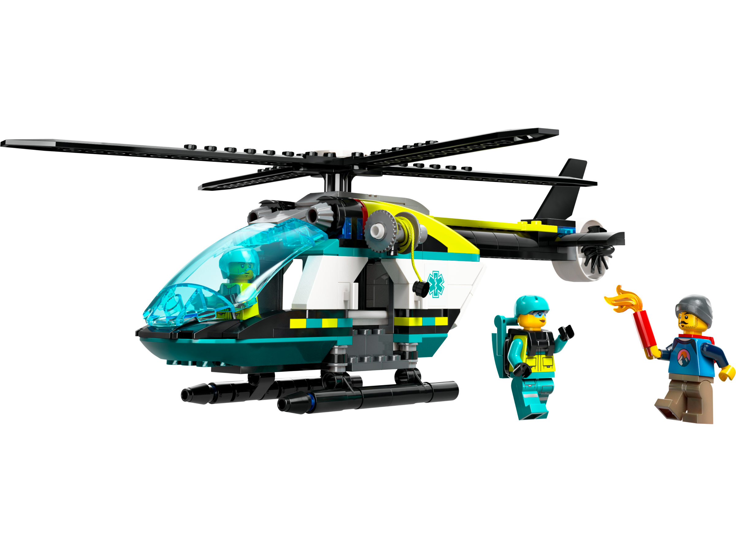 LEGO set 60405-1 Emergency Rescue Helicopter - Image 1