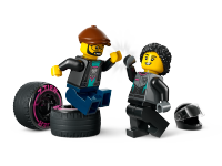 LEGO set 60406-1 Race Car and Car Carrier Truck - Image 8