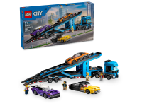 LEGO set 60408-1 Car Transporter Truck with Sports Cars - Image 2