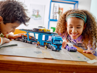 LEGO set 60408-1 Car Transporter Truck with Sports Cars - Image 8