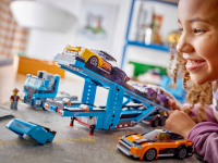LEGO set 60408-1 Car Transporter Truck with Sports Cars - Image 9