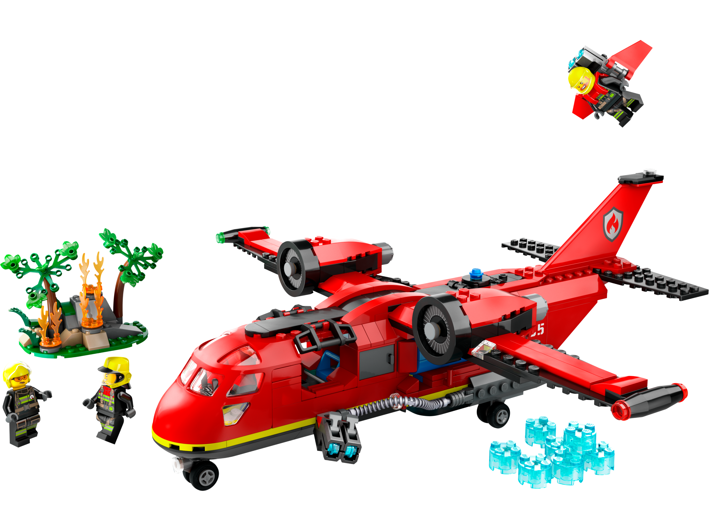 LEGO set 60413-1 Fire Rescue Plane - Image 1