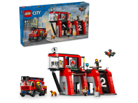 LEGO set 60414-1 Fire Station with Fire Truck - Image 2