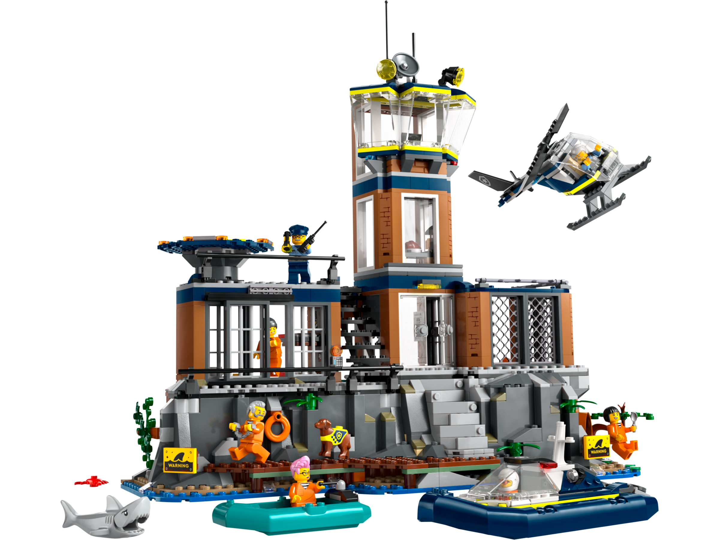 LEGO set 60419-1 Police Prison Island - Image 1