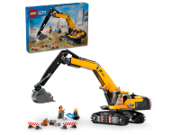 LEGO set 60420-1 Yellow Construction Excavator - Image 2