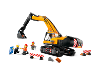 LEGO set 60420-1 Yellow Construction Excavator - Image 3