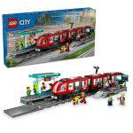 LEGO set 60423-1 Downtown Streetcar and Station - Image 2