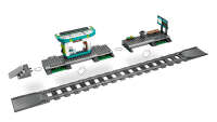 LEGO set 60423-1 Downtown Streetcar and Station - Image 5