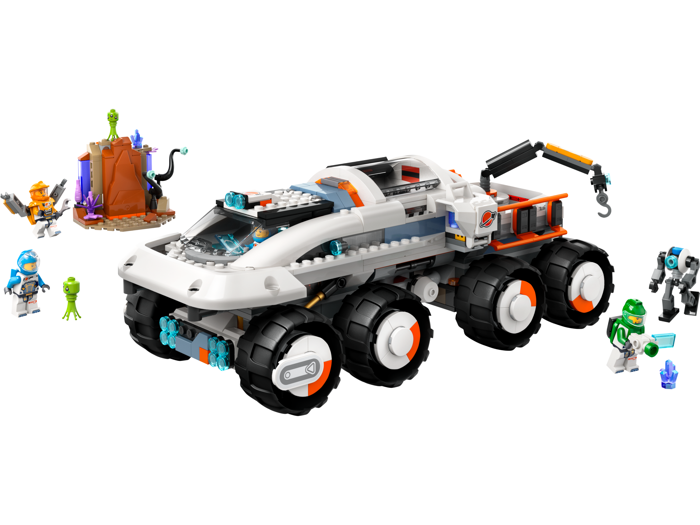 LEGO set 60432-1 Command Rover and Crane Loader - Image 1