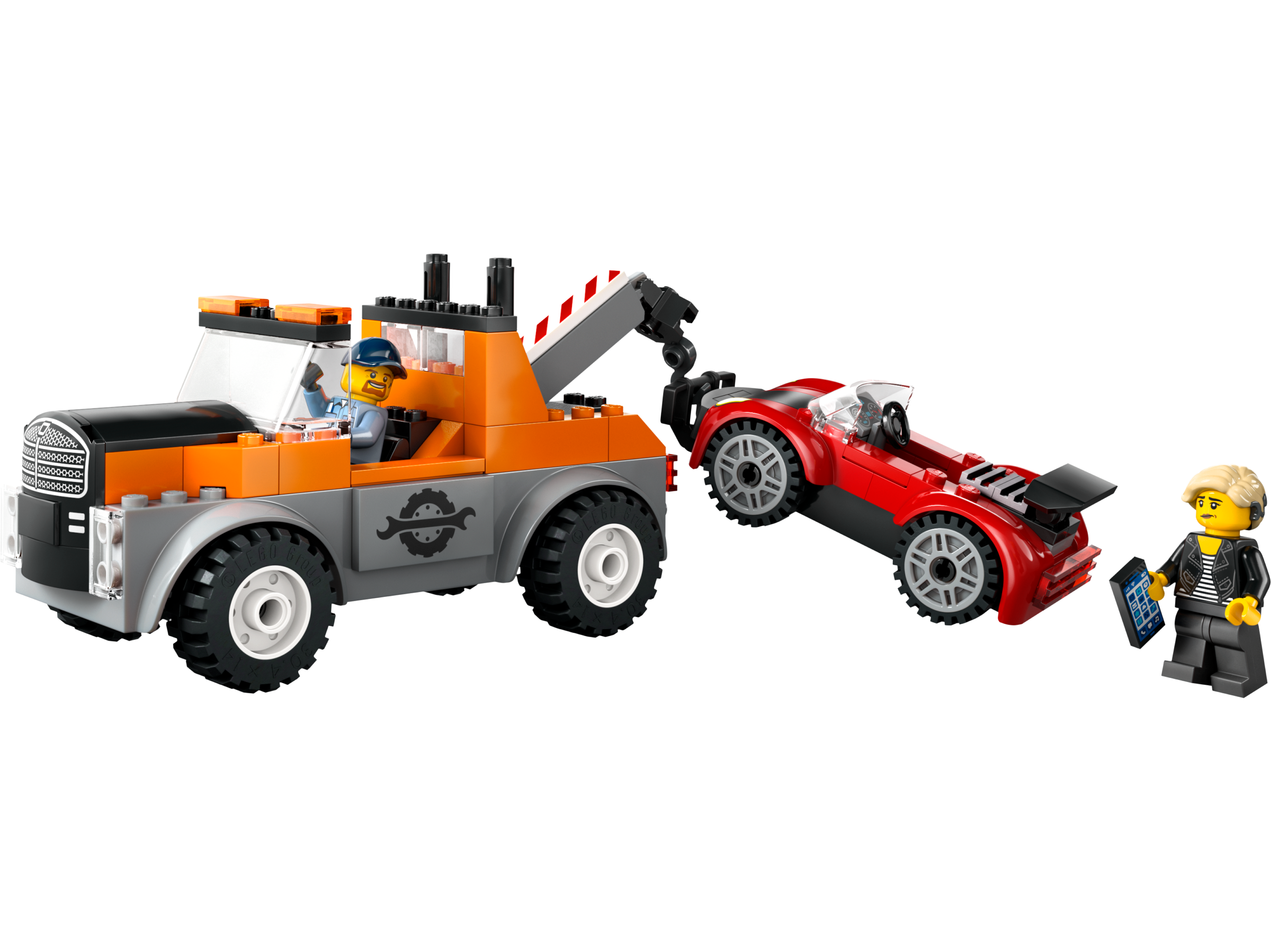 LEGO set 60435-1 Tow Truck and Sports Car Repair - Image 1