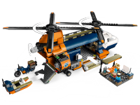 LEGO set 60437-1 Jungle Explorer Helicopter at Base Camp - Image 6