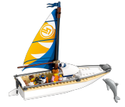 LEGO set 60438-1 Sailboat - Image 3