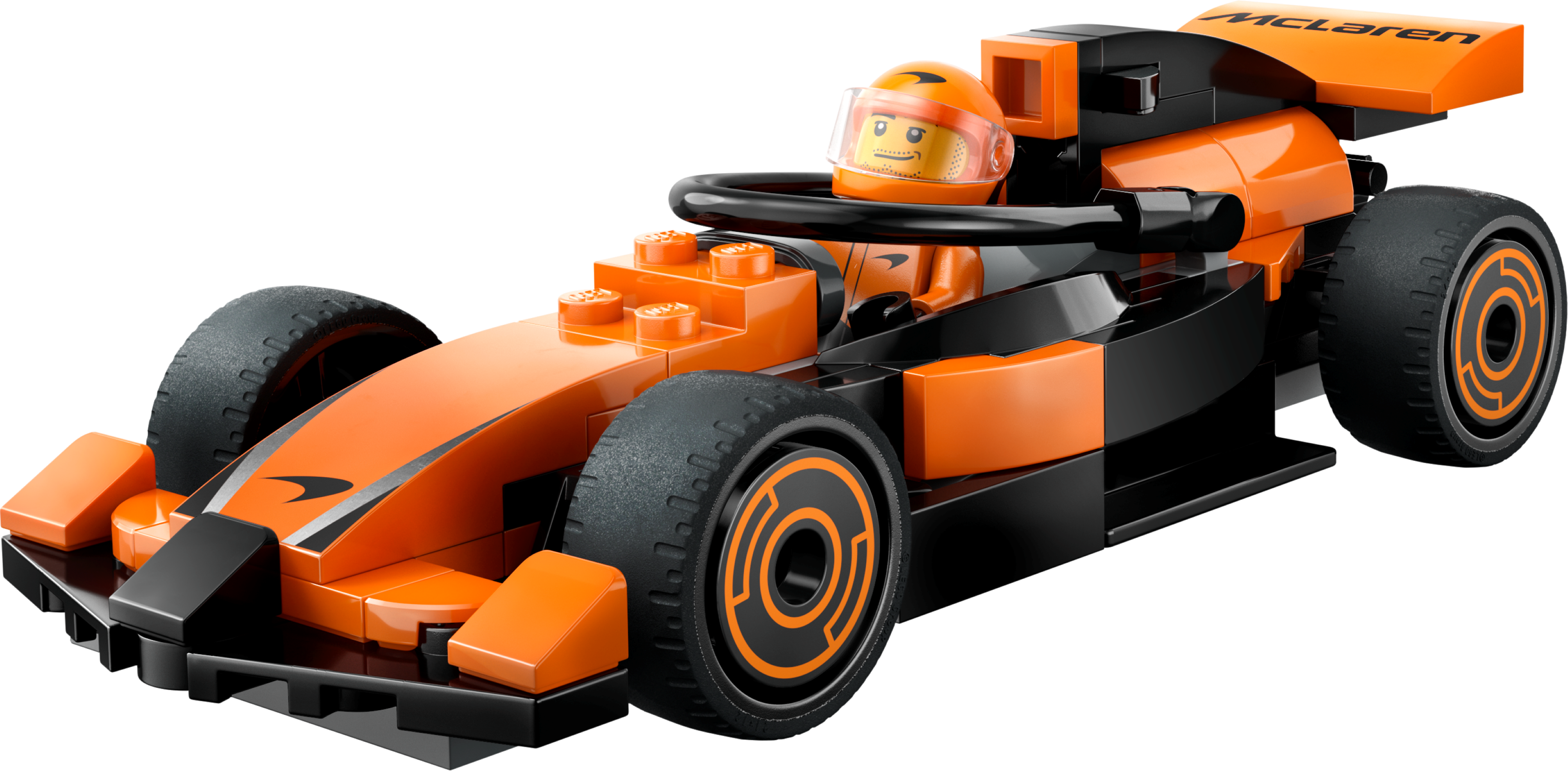 LEGO set 60442-1 F1 Driver with McLaren Race Car - Image 1