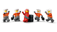 LEGO set 60443-1 F1 Pit Stop & Pit Crew with Ferrari Car - Image 6