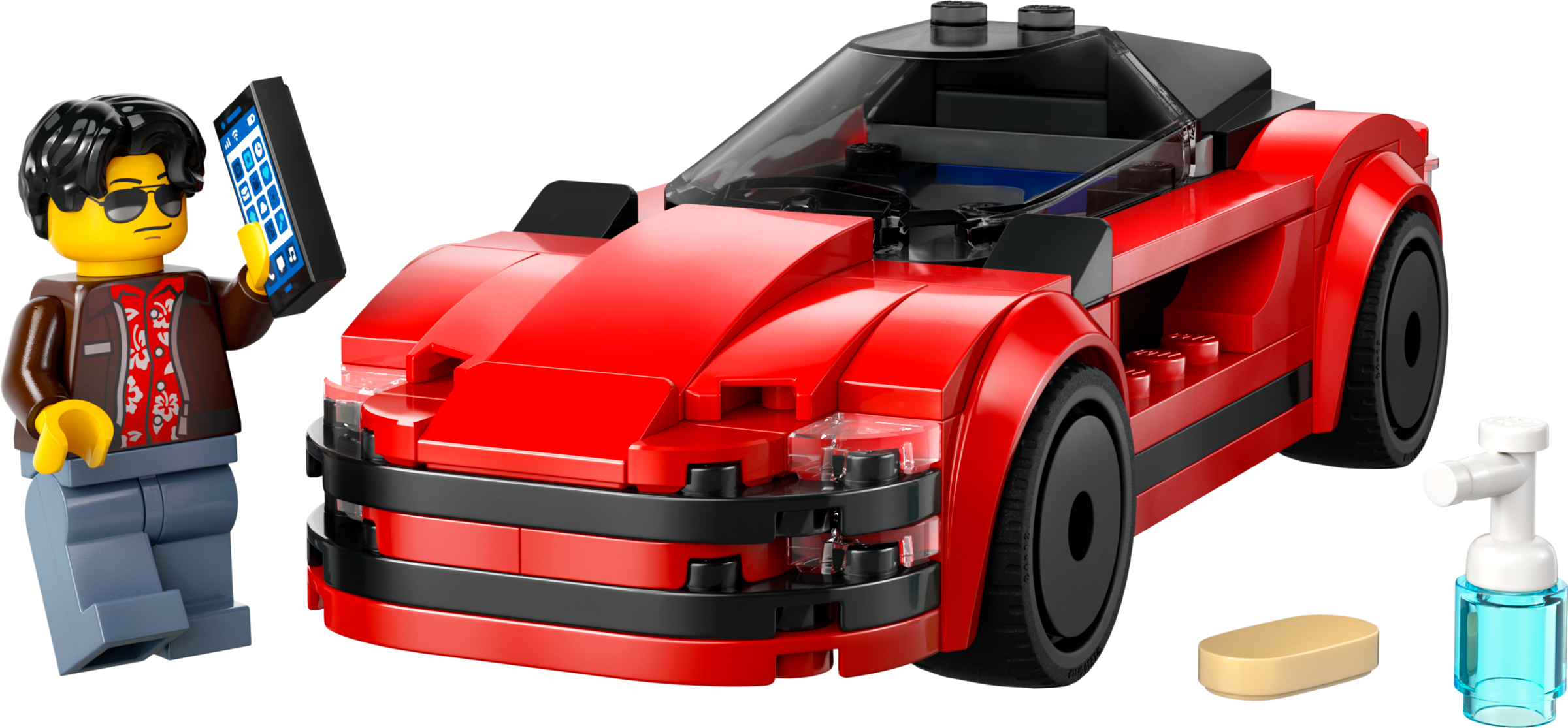 LEGO set 60448-1 Red Sports Car - Image 1