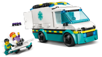 LEGO set 60451-1 Emergency Ambulance - Image 4