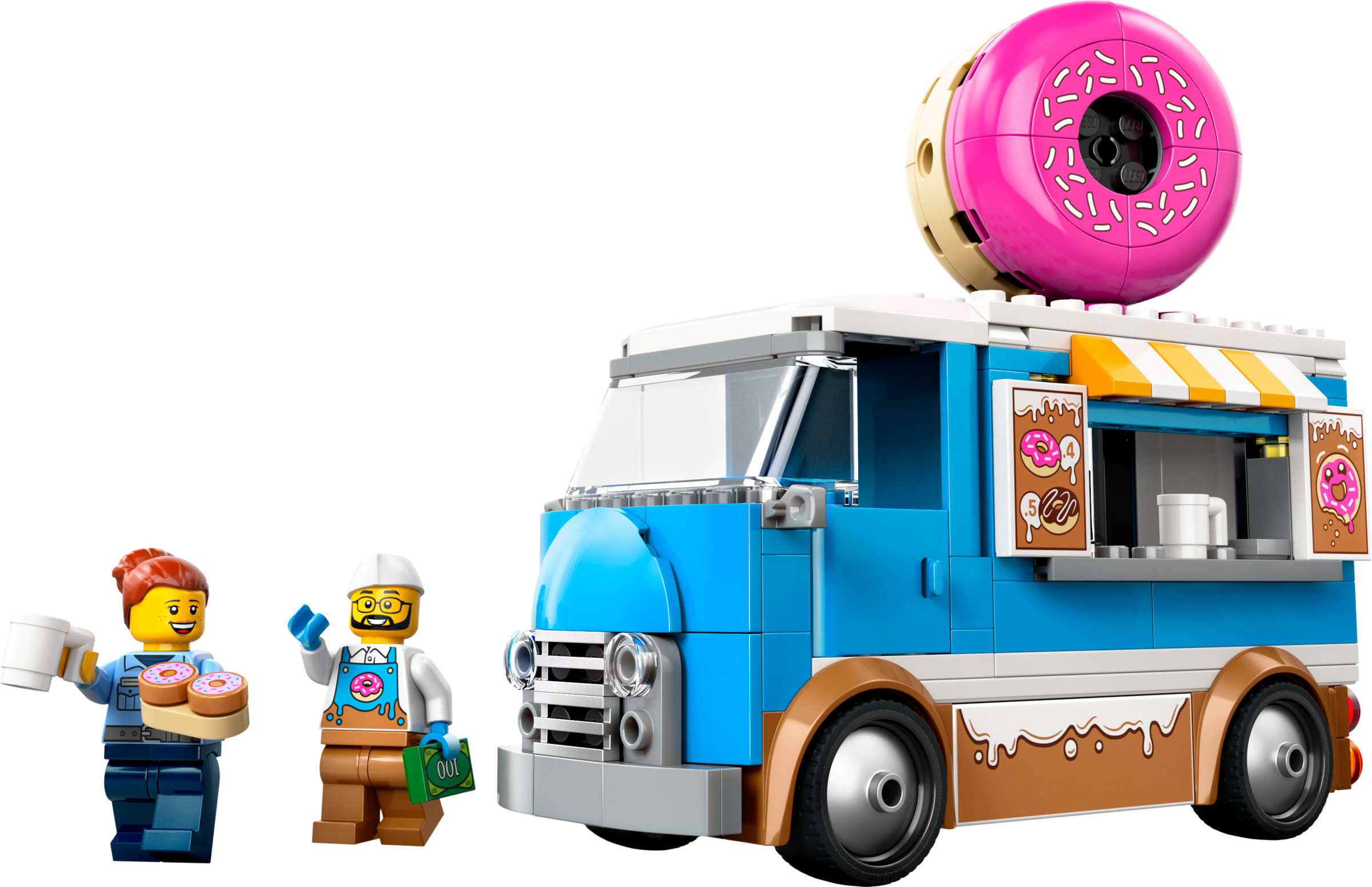 LEGO set 60452-1 Donut Truck - Image 1