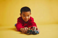 LEGO set 60459-1 Airplane vs. Hospital Bed Race Car Pack - Image 5